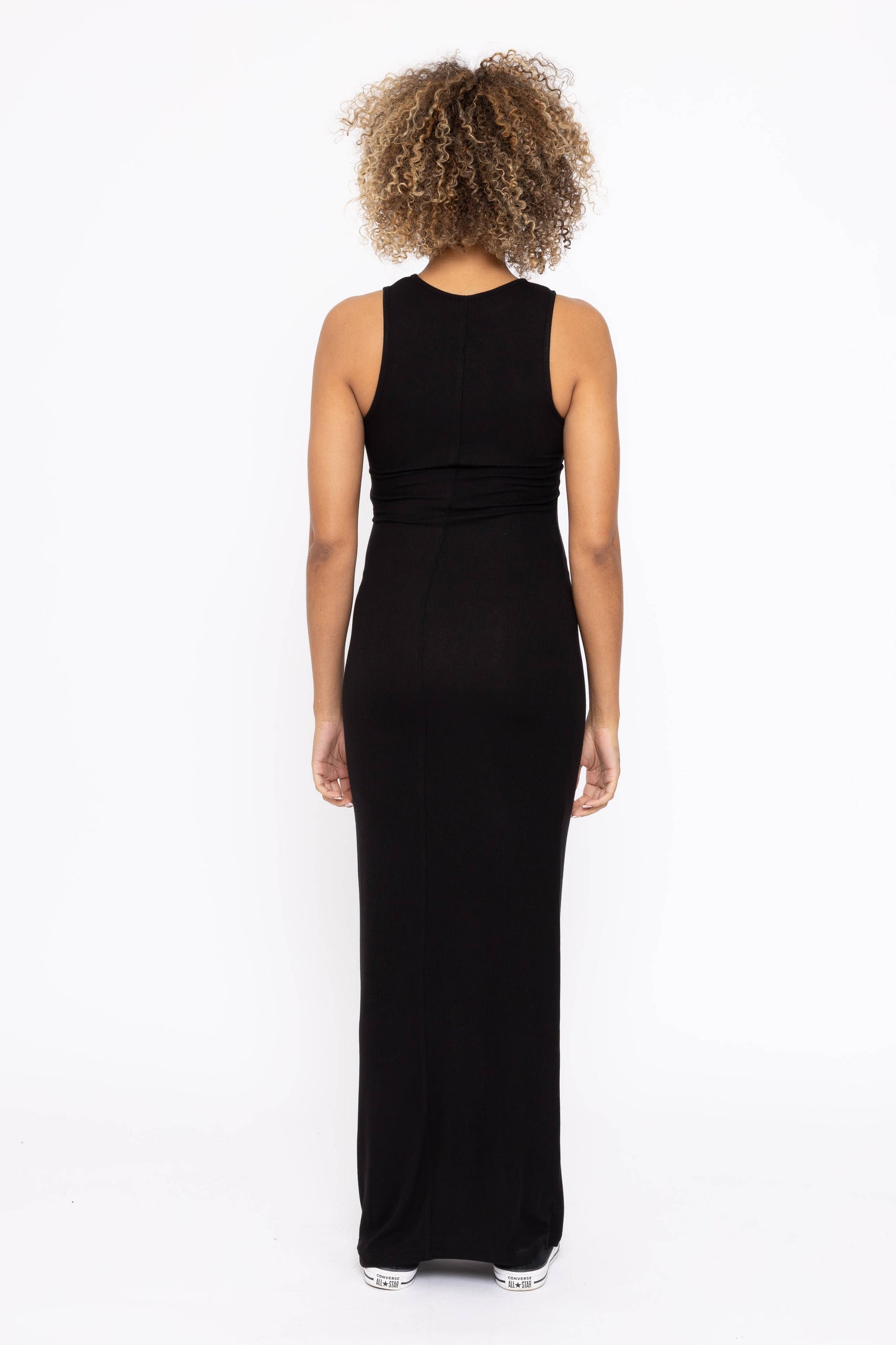 Mono B | Ribbed Maxi Tank Dress