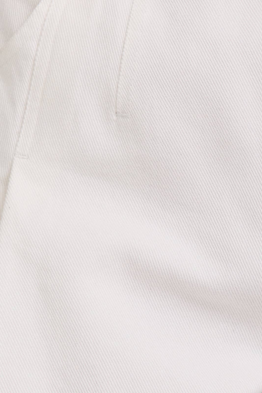 Pleated Detail Denim Shorts