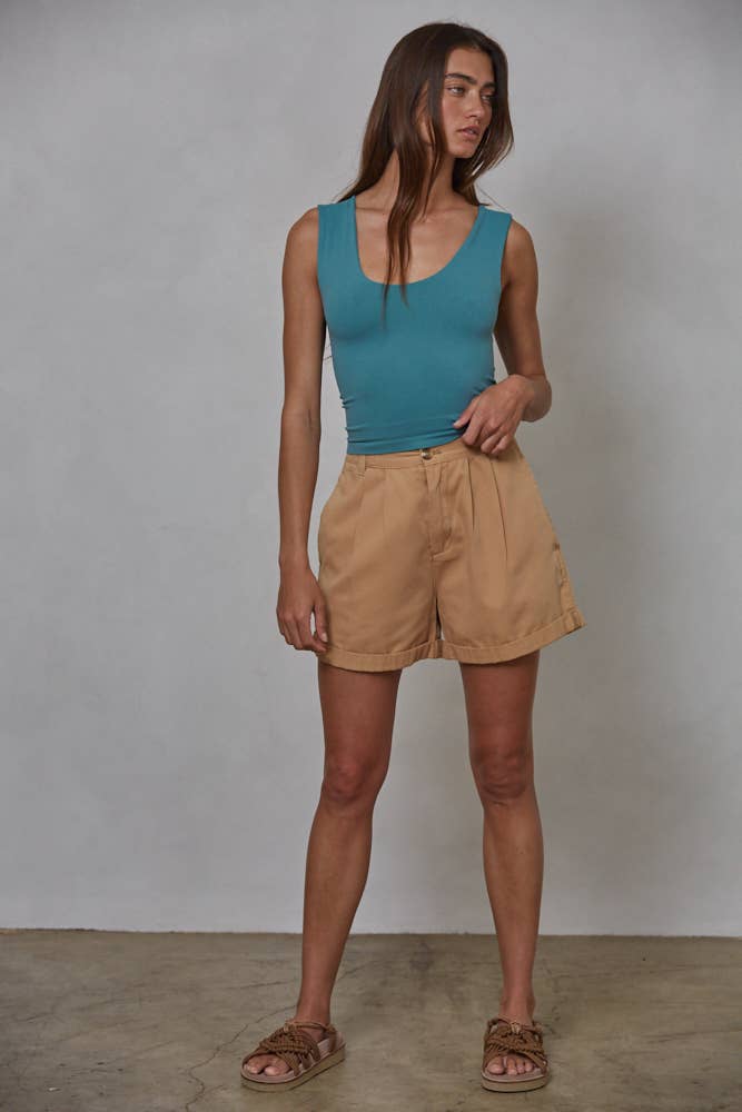 Essential Double Layered Seamless Top
