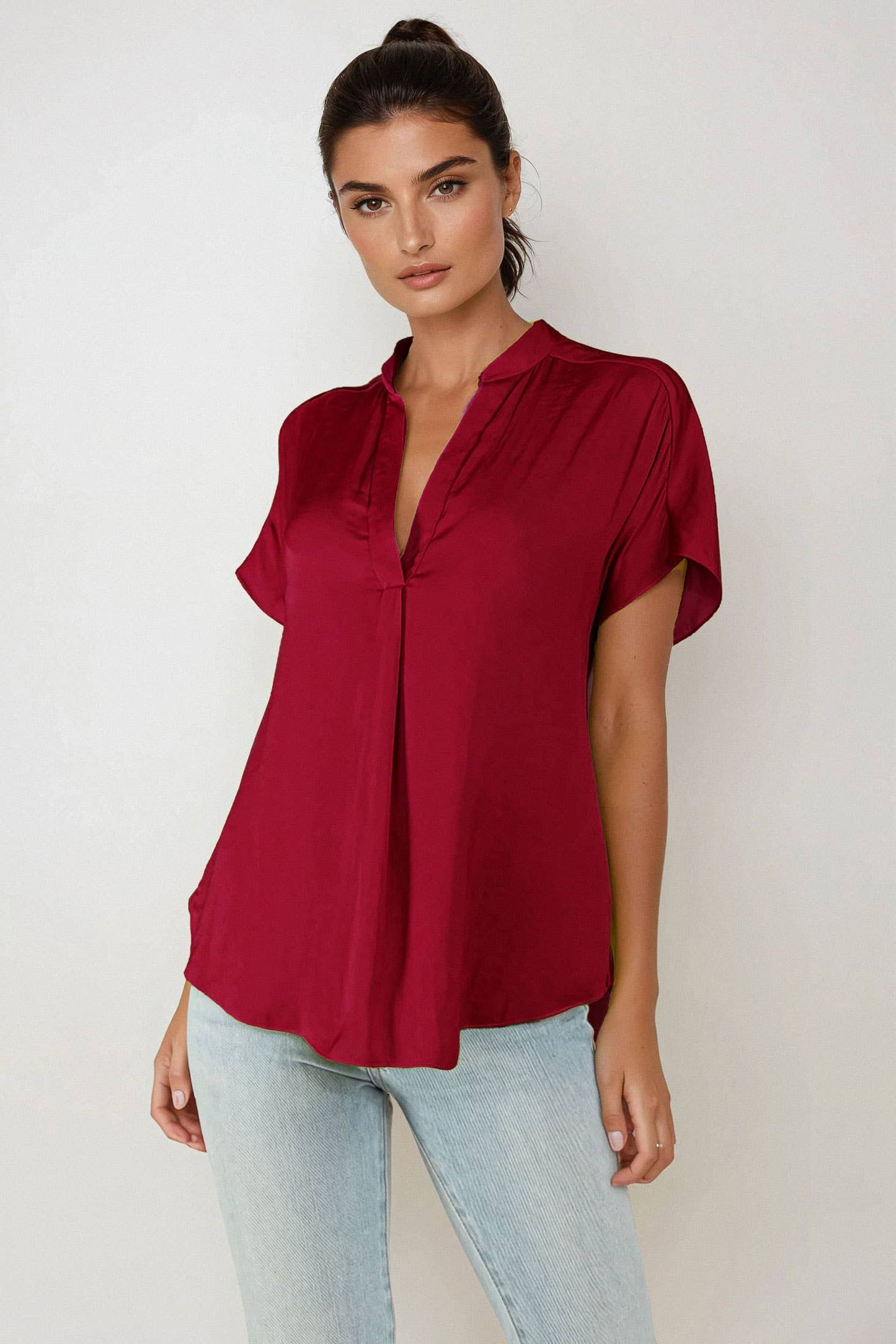 V-Neck Blouse