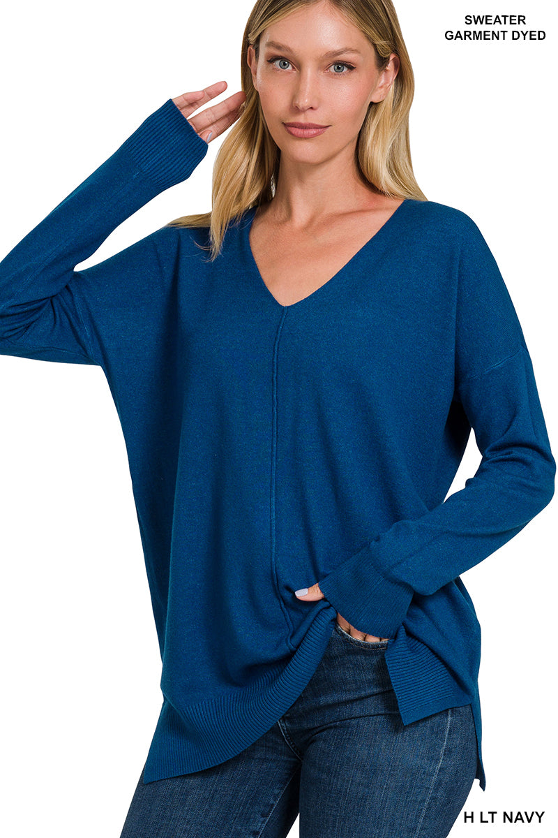 Viscose Tunic Sweater