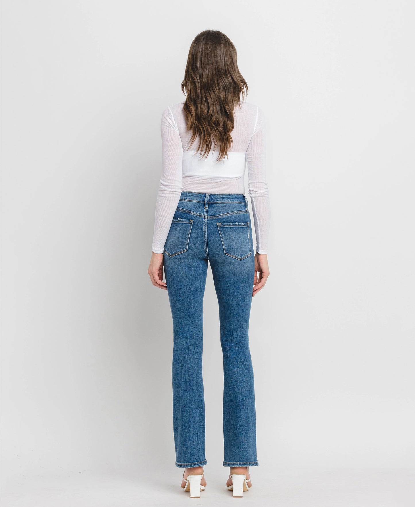 Vervet | Skylar High Rise Slim Bootcut Jeans | FINAL SALE