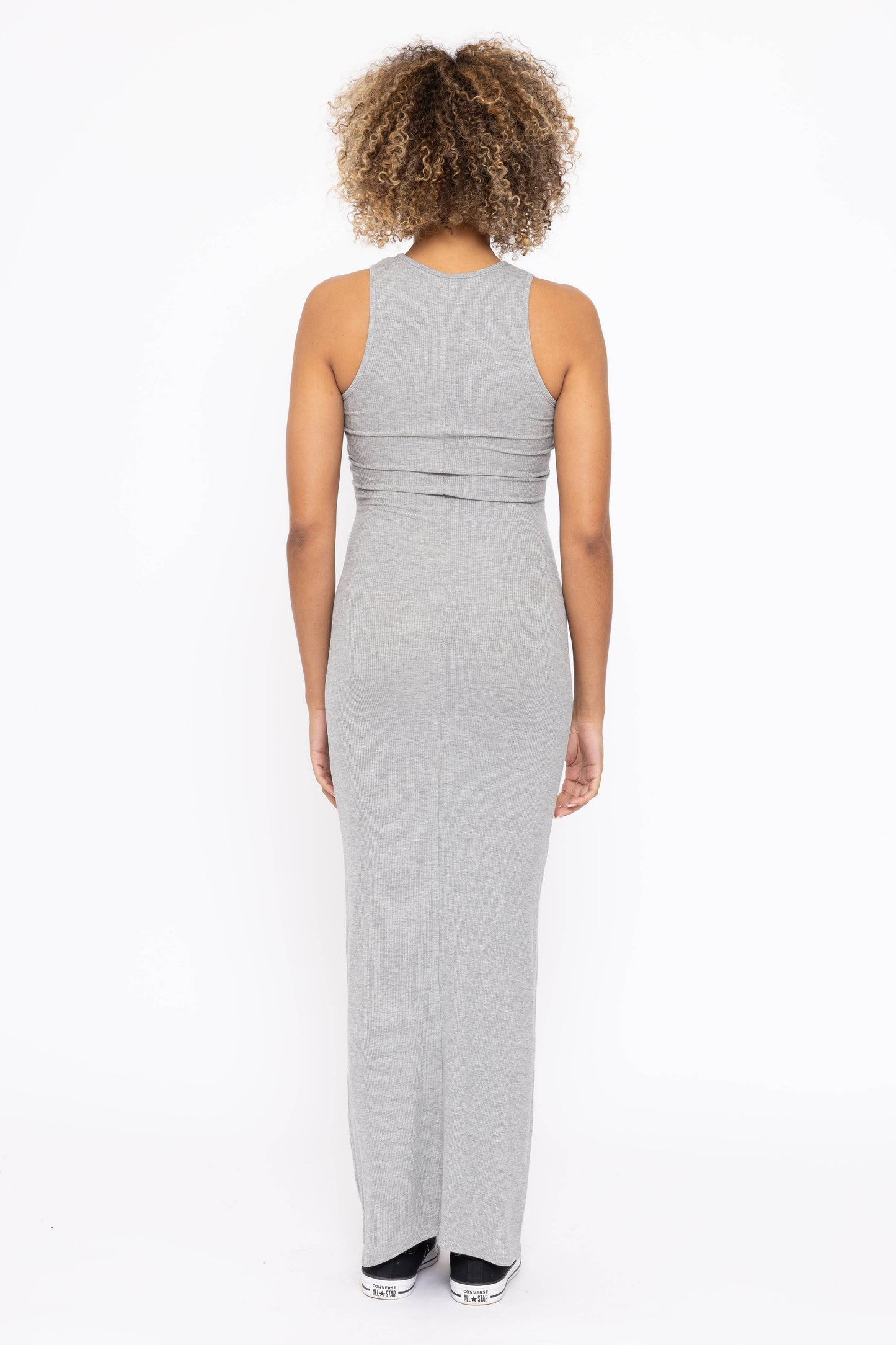 Mono B | Ribbed Maxi Tank Dress