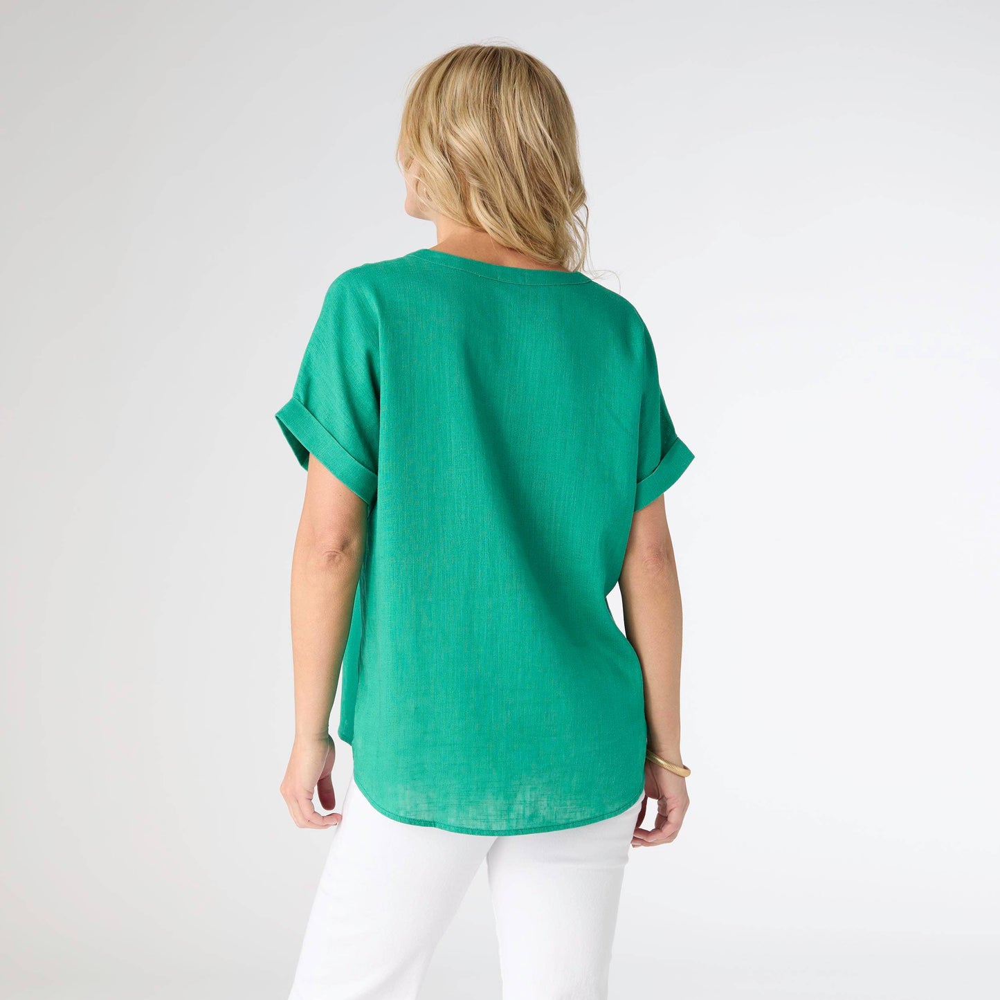 Sophia Top with Button Detail