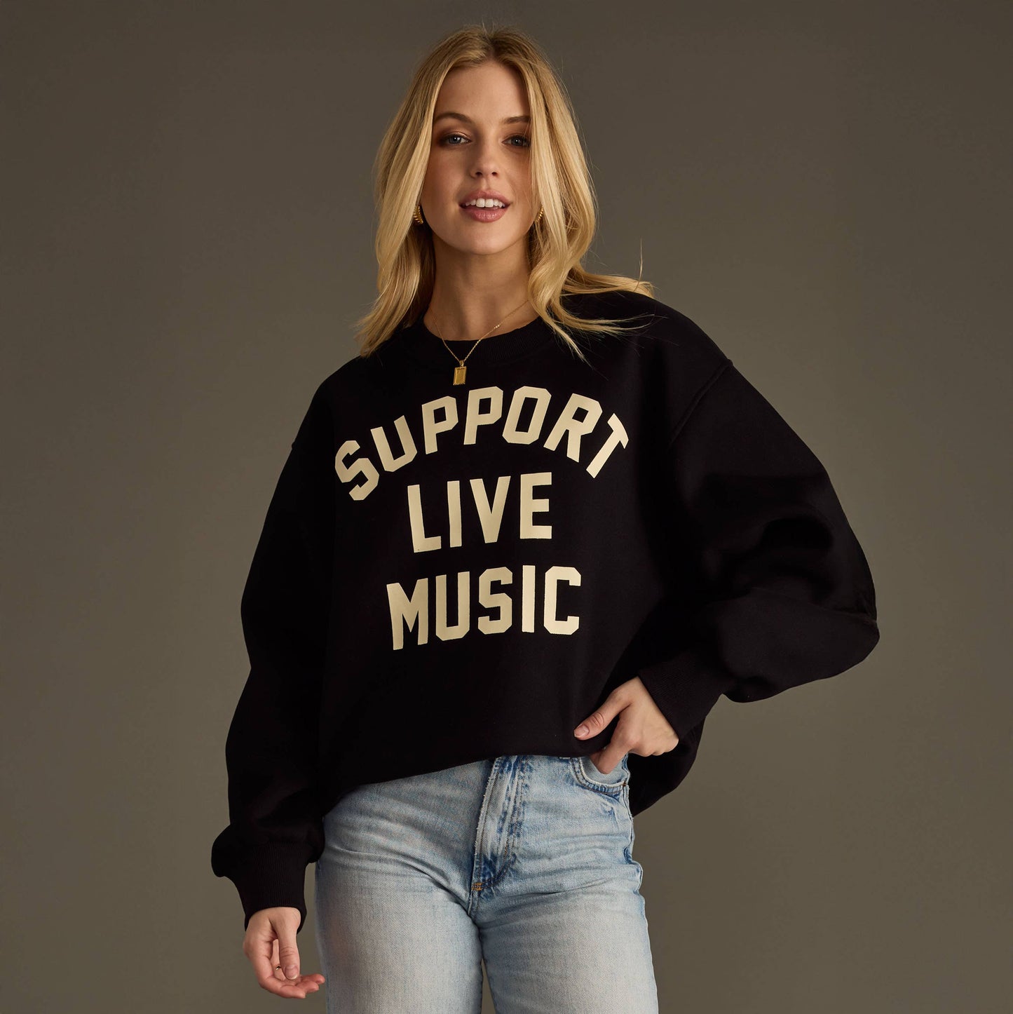 “Support Live Music” Sweatshirt