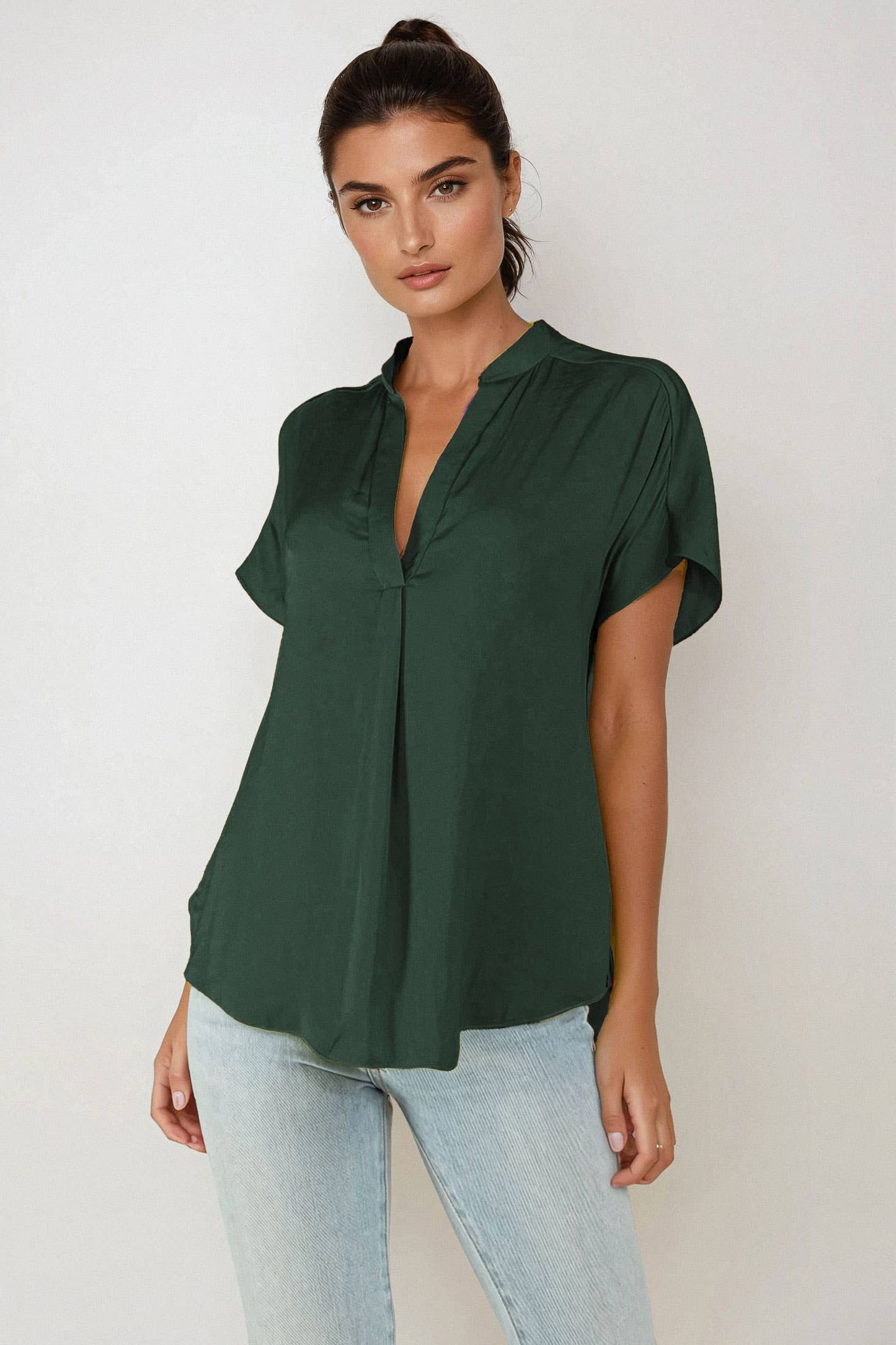 V-Neck Blouse