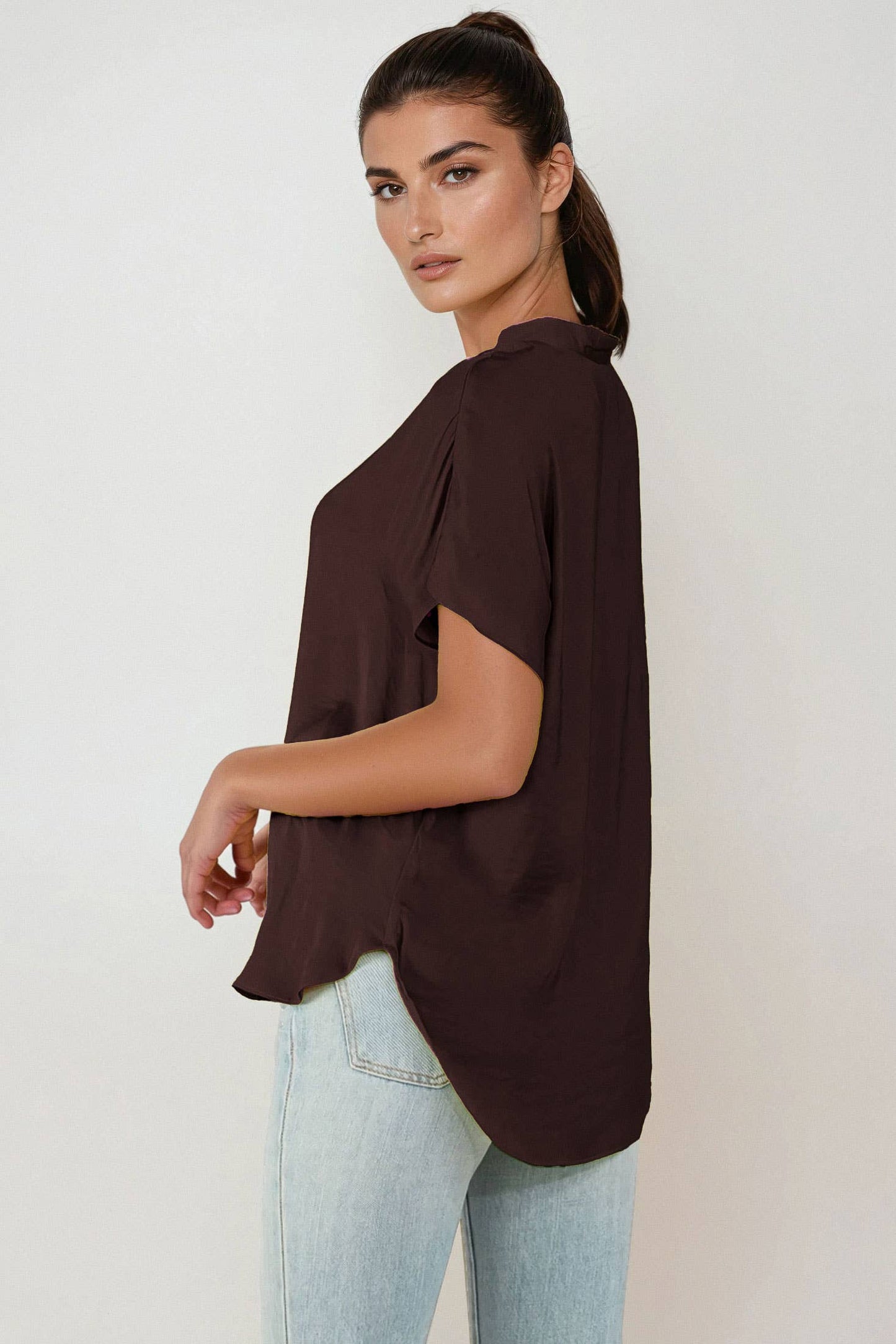 V-Neck Blouse