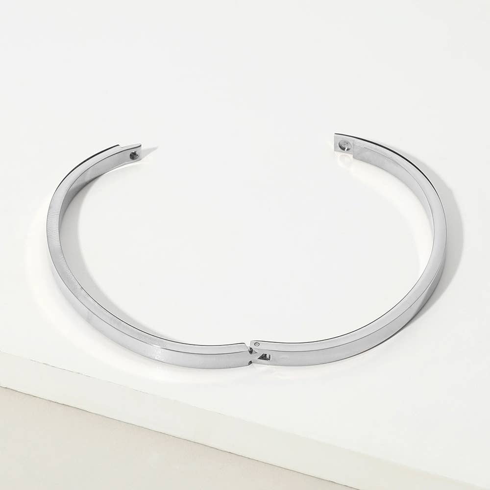 Hinged Bangle Bracelet