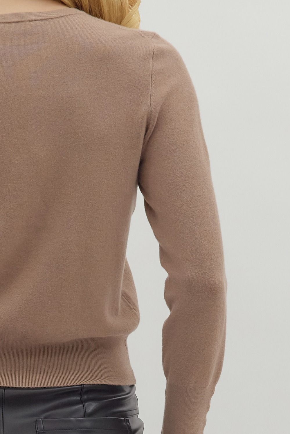Entro | Button Detail Lightweight Sweater