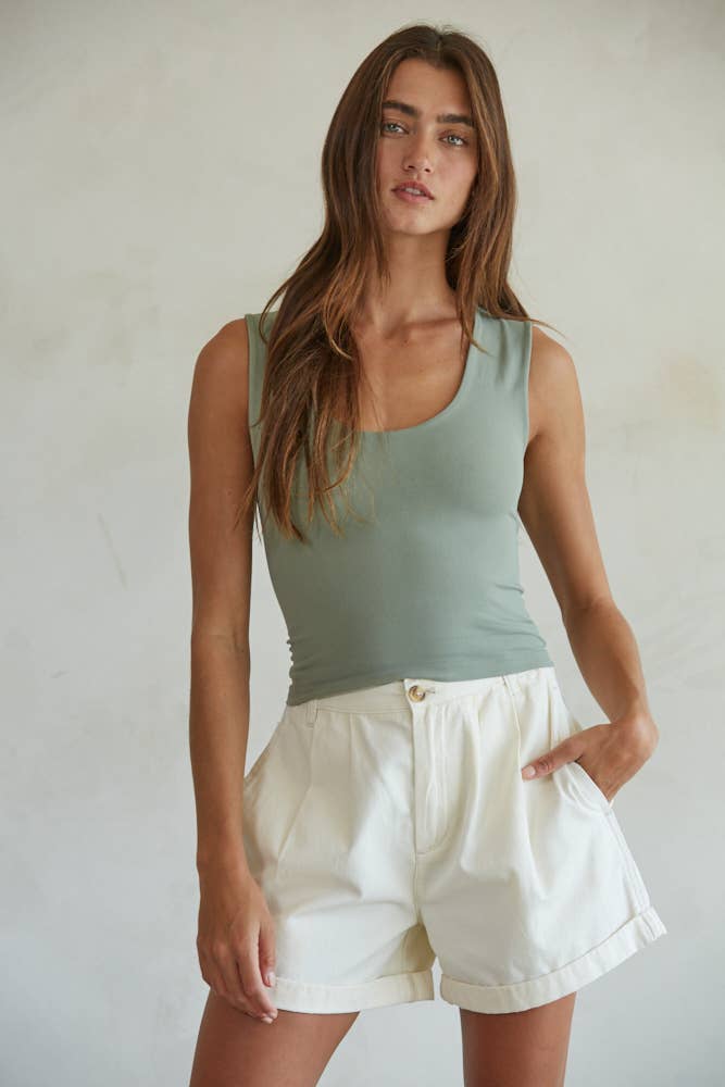 Essential Double Layered Seamless Top