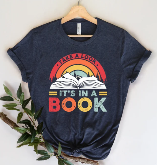 Reading Rainbow - Take a Look it's in a Book Shirt