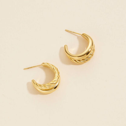 Open Hoop Earrings