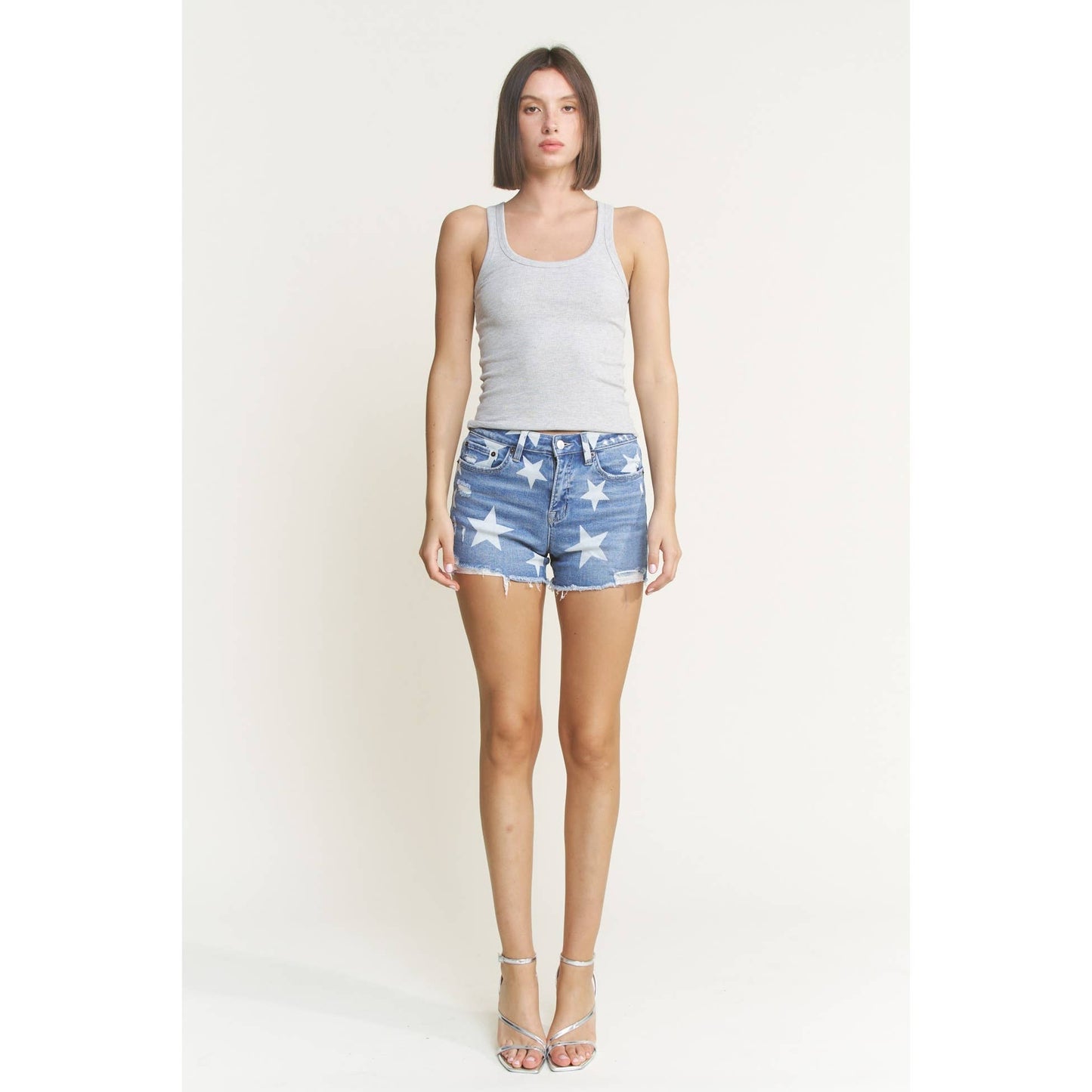 Mica | Oh My Stars Denim Shorts