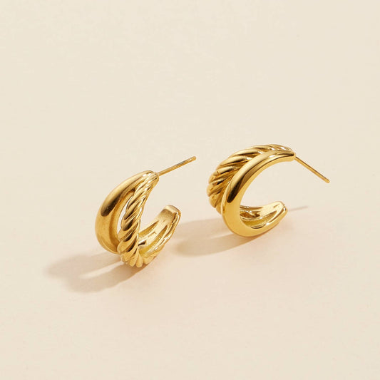 Open Hoop Earrings