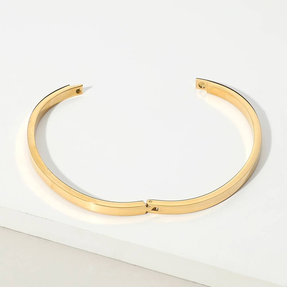 Hinged Bangle Bracelet