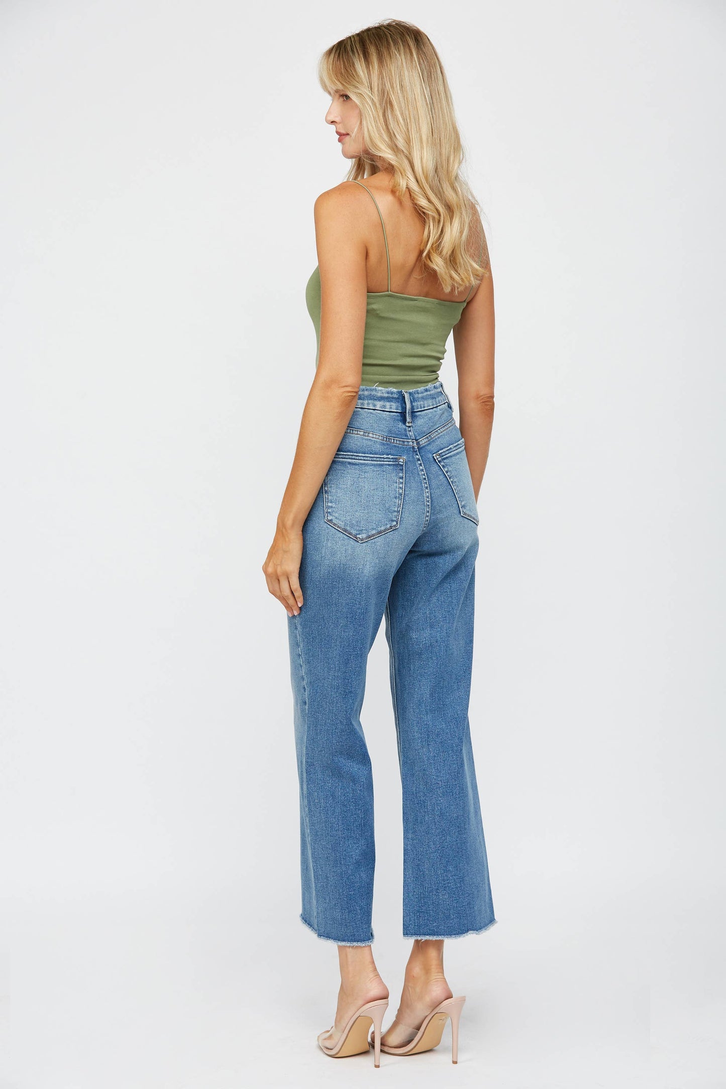 Mica | Festival Stretch Super High-Rise Wide Leg Jeans