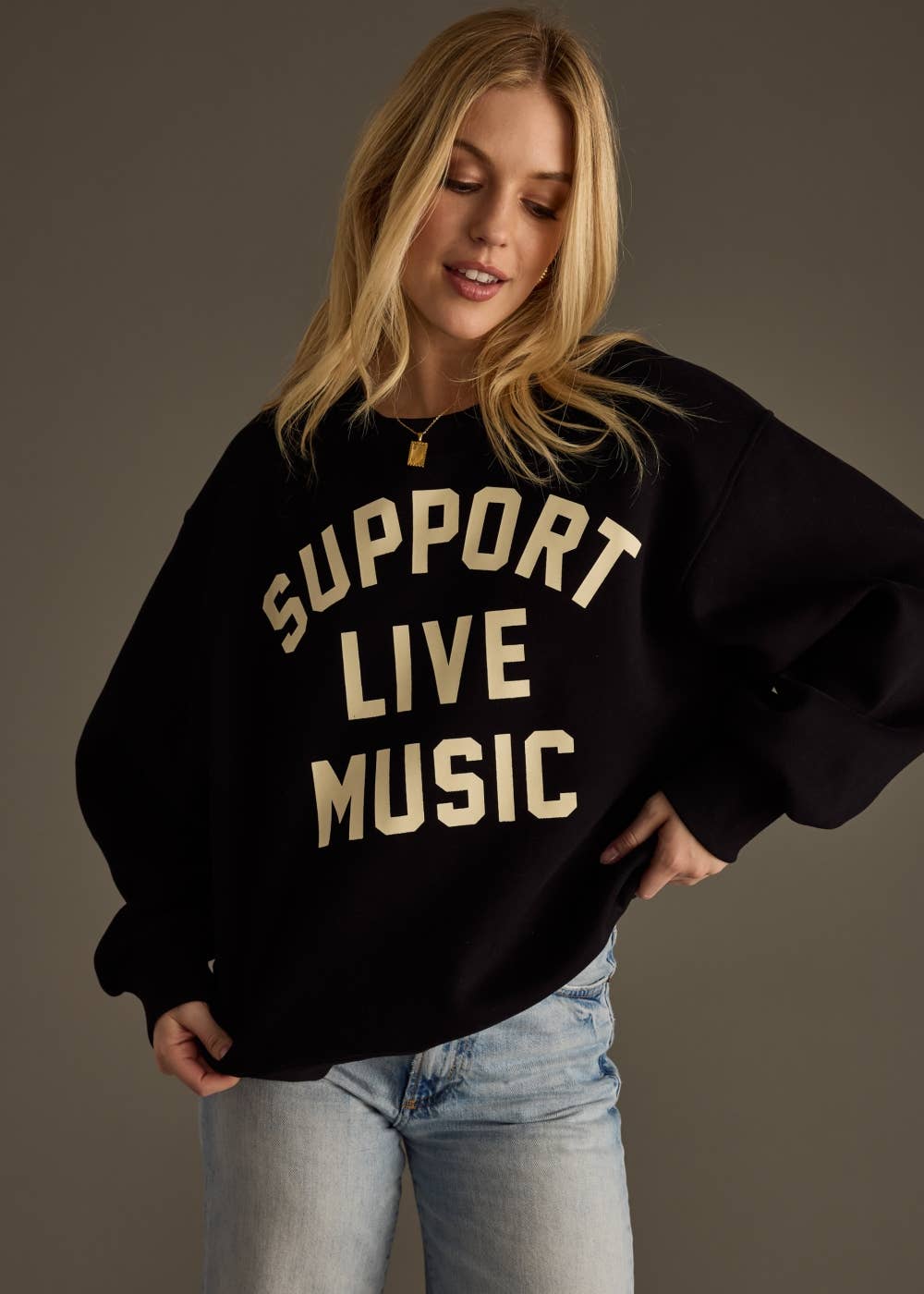 “Support Live Music” Sweatshirt