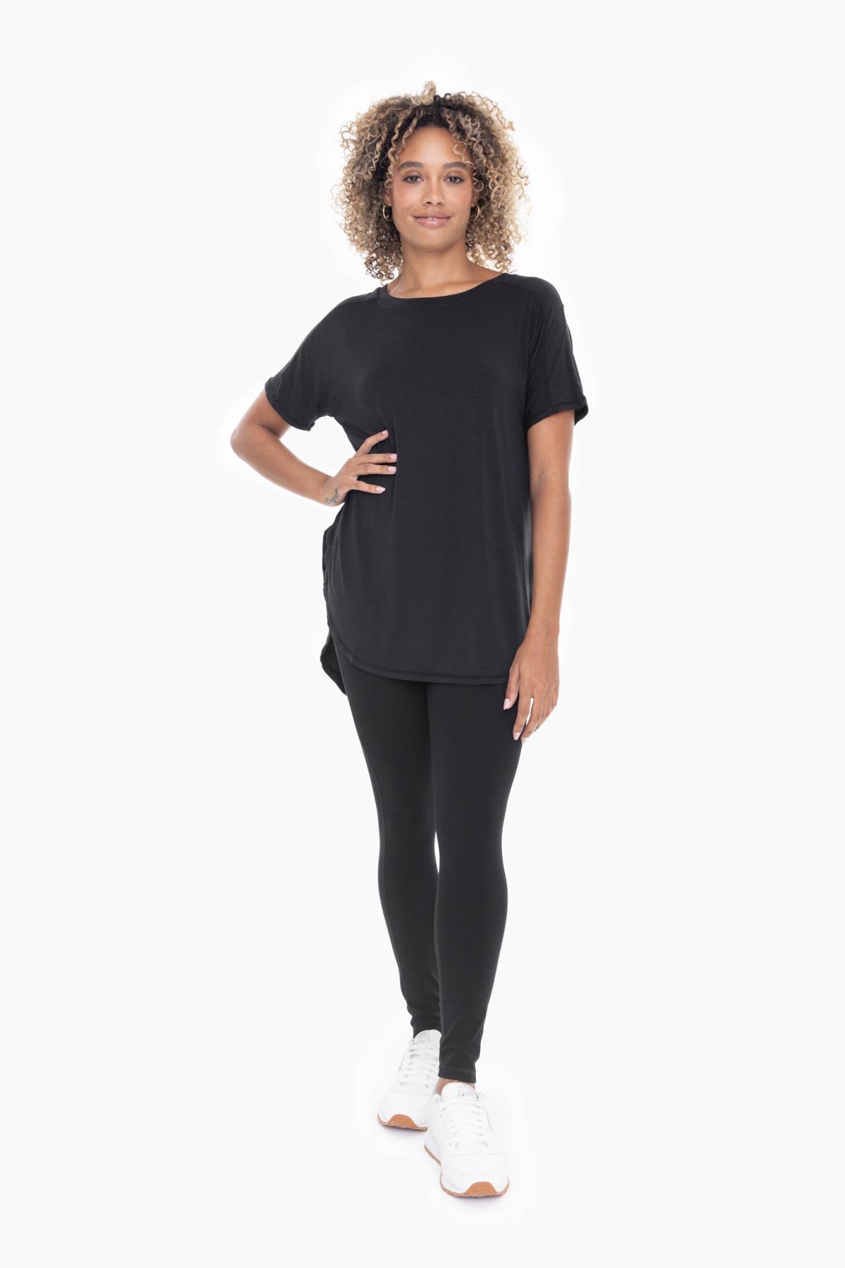 Mono B | Modal Blend Hi-Lo Tee