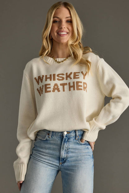 Whiskey Weather Sweater 𝗦𝗛𝗜𝗣𝗣𝗜𝗡𝗚 1/17