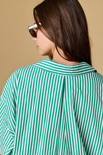 Luna Oversized Stripe Shirt