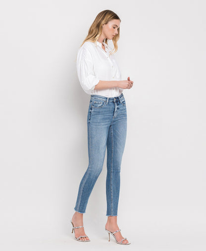 Lovervet | High Rise Crop Skinny Jeans