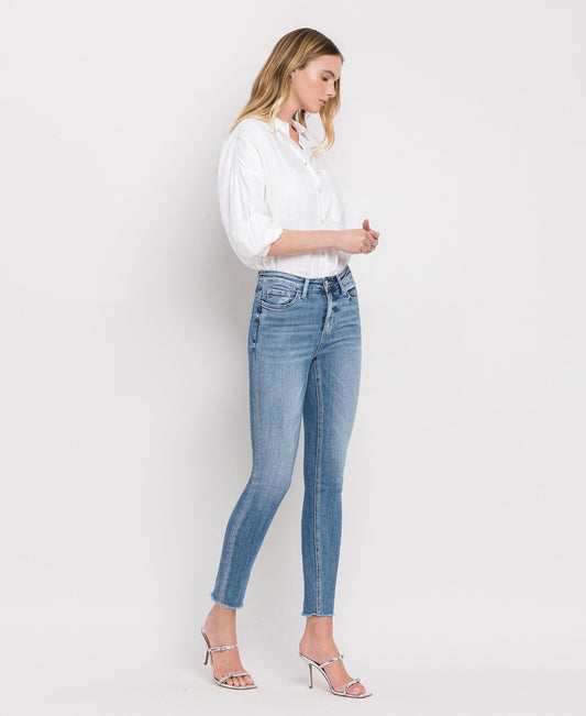 Lovervet | High Rise Crop Skinny Jeans