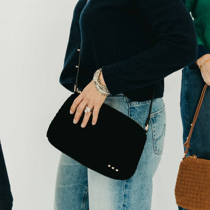 Suede Harper Hobo Shoulder Bag