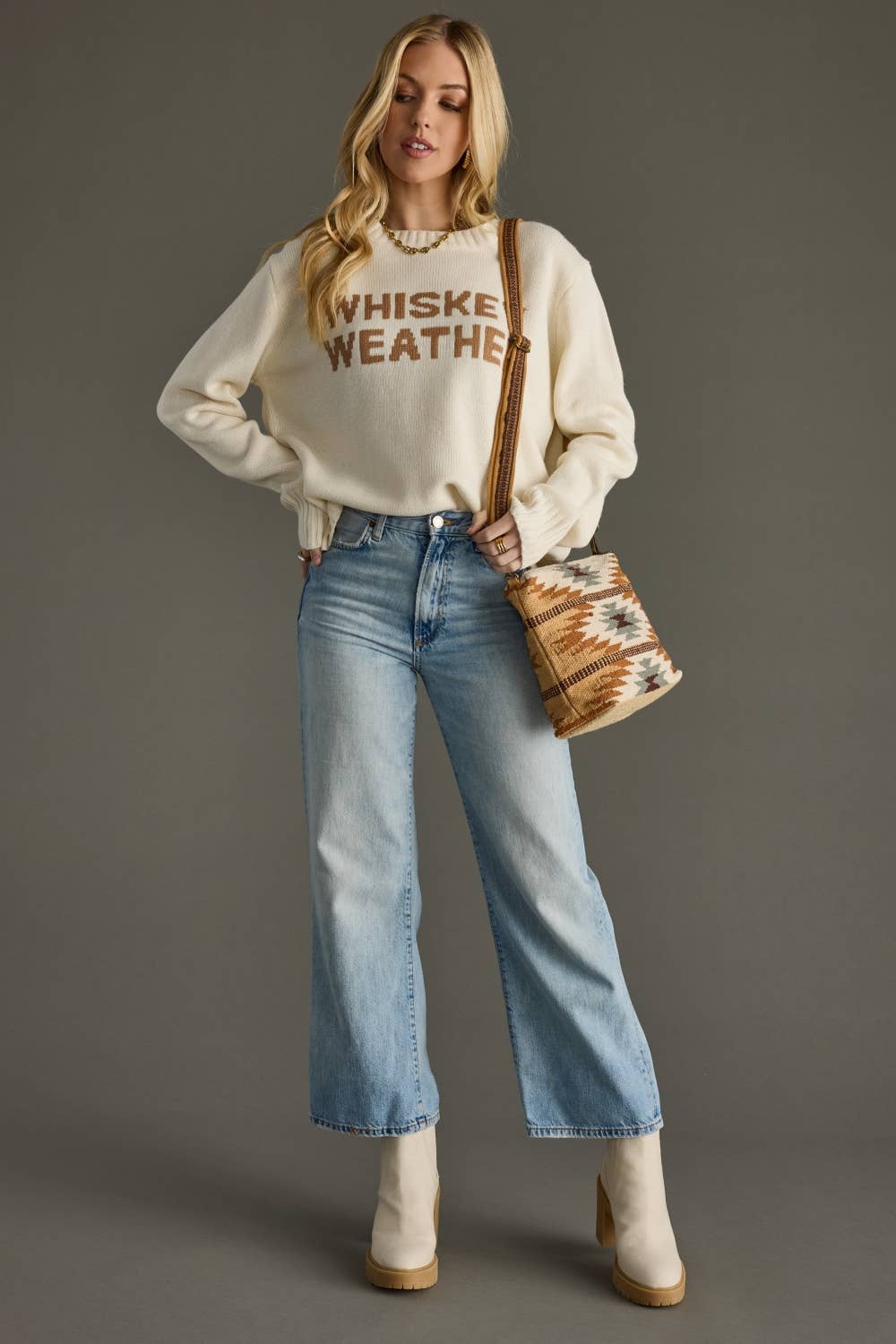 Whiskey Weather Sweater 𝗦𝗛𝗜𝗣𝗣𝗜𝗡𝗚 1/17