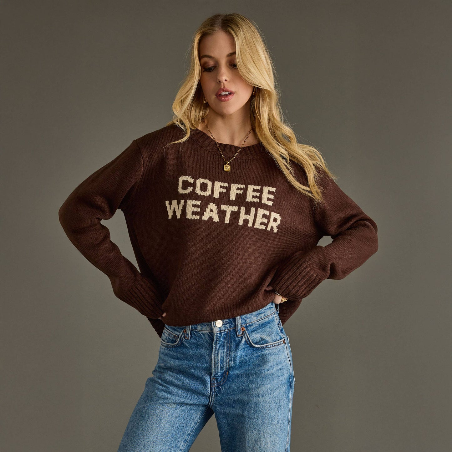 Coffee Weather Sweater 𝗦𝗛𝗜𝗣𝗣𝗜𝗡𝗚 1/17