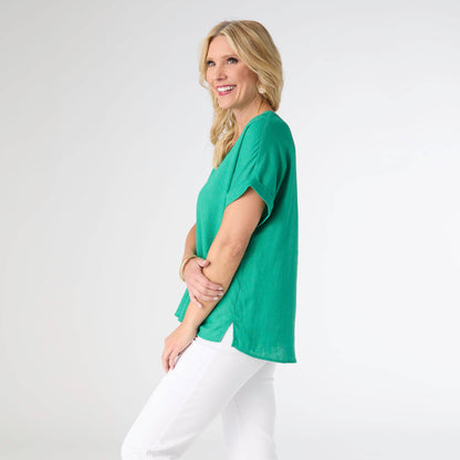 Sophia Top with Button Detail