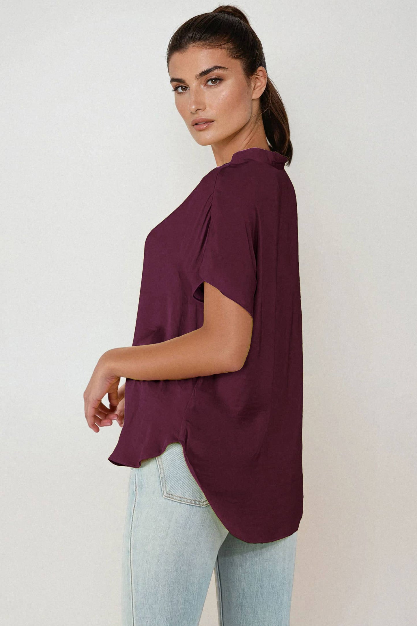 V-Neck Blouse