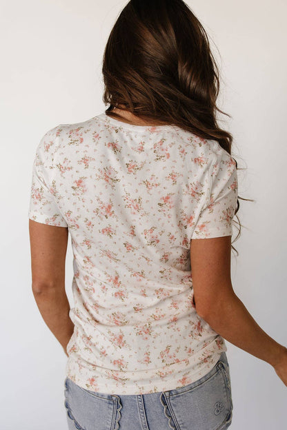 Lulu Tee - Pink Floral