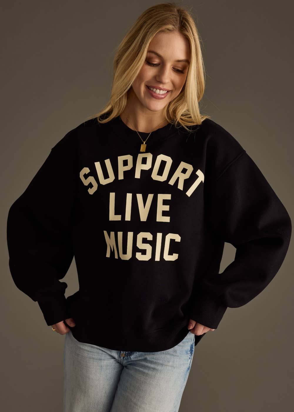 “Support Live Music” Sweatshirt