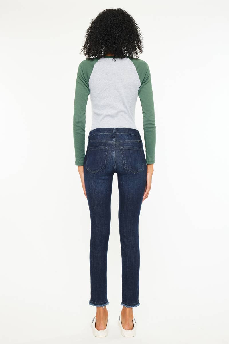 KanCan | Mid Rise Ankle Skinny Jean