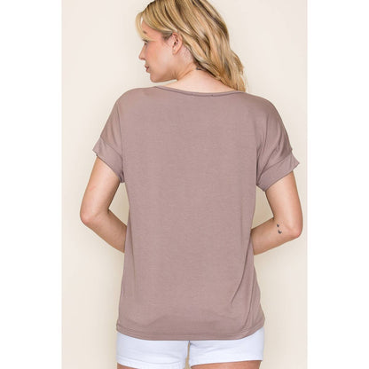 V-Neck Pocket Tee
