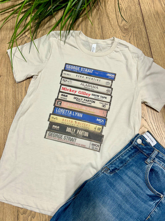 80's Country Albums Graphic Tee