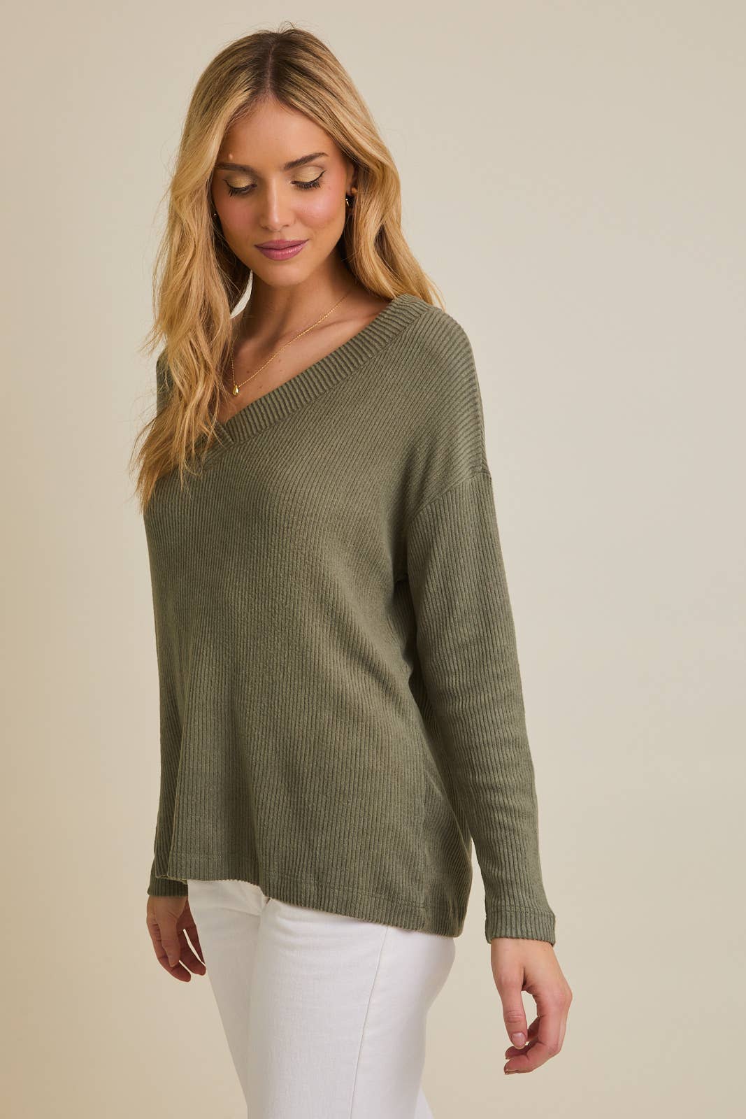 Soft V-Neck Top