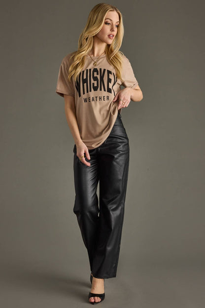 Whiskey Weather Tee