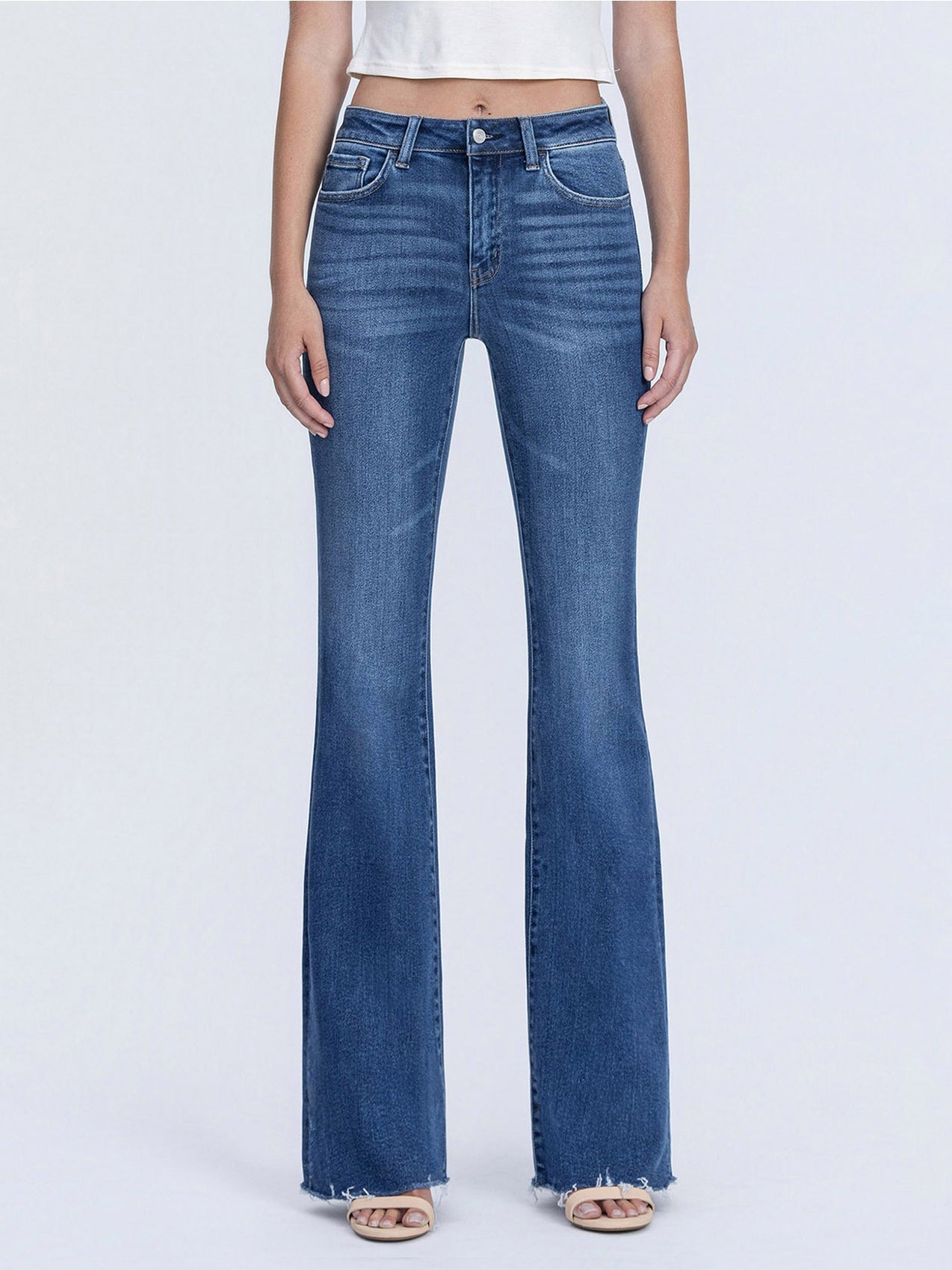 Lovervet | High Rise Bootcut Jeans