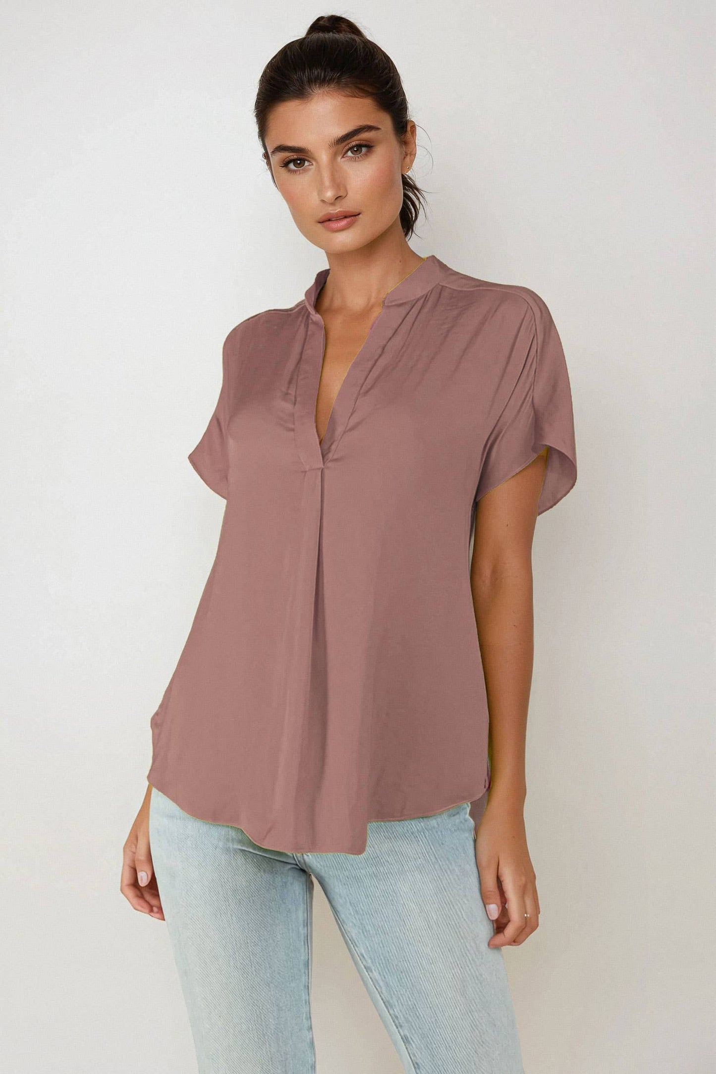 V-Neck Blouse