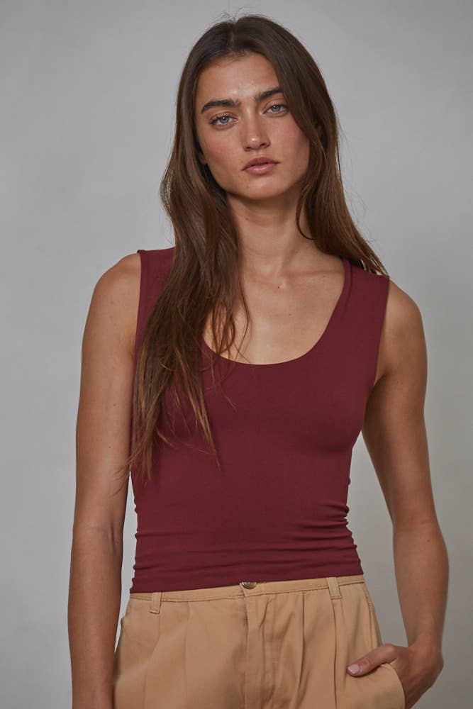 Essential Double Layered Seamless Top