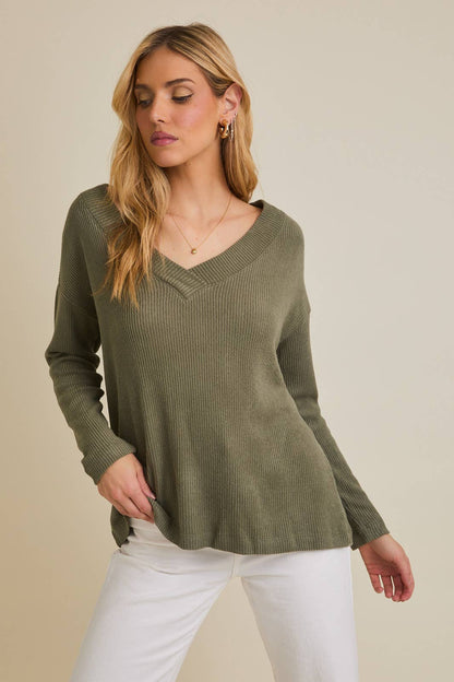 Soft V-Neck Top
