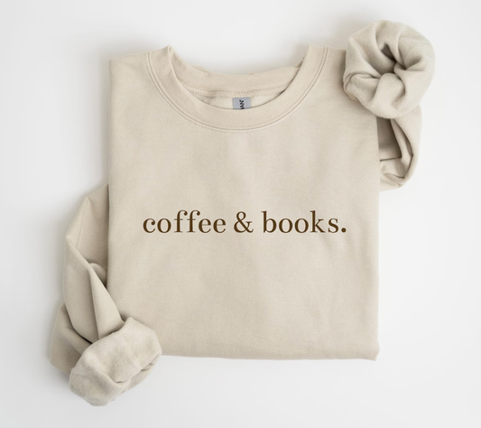 Coffee & Books Sweatshirt 