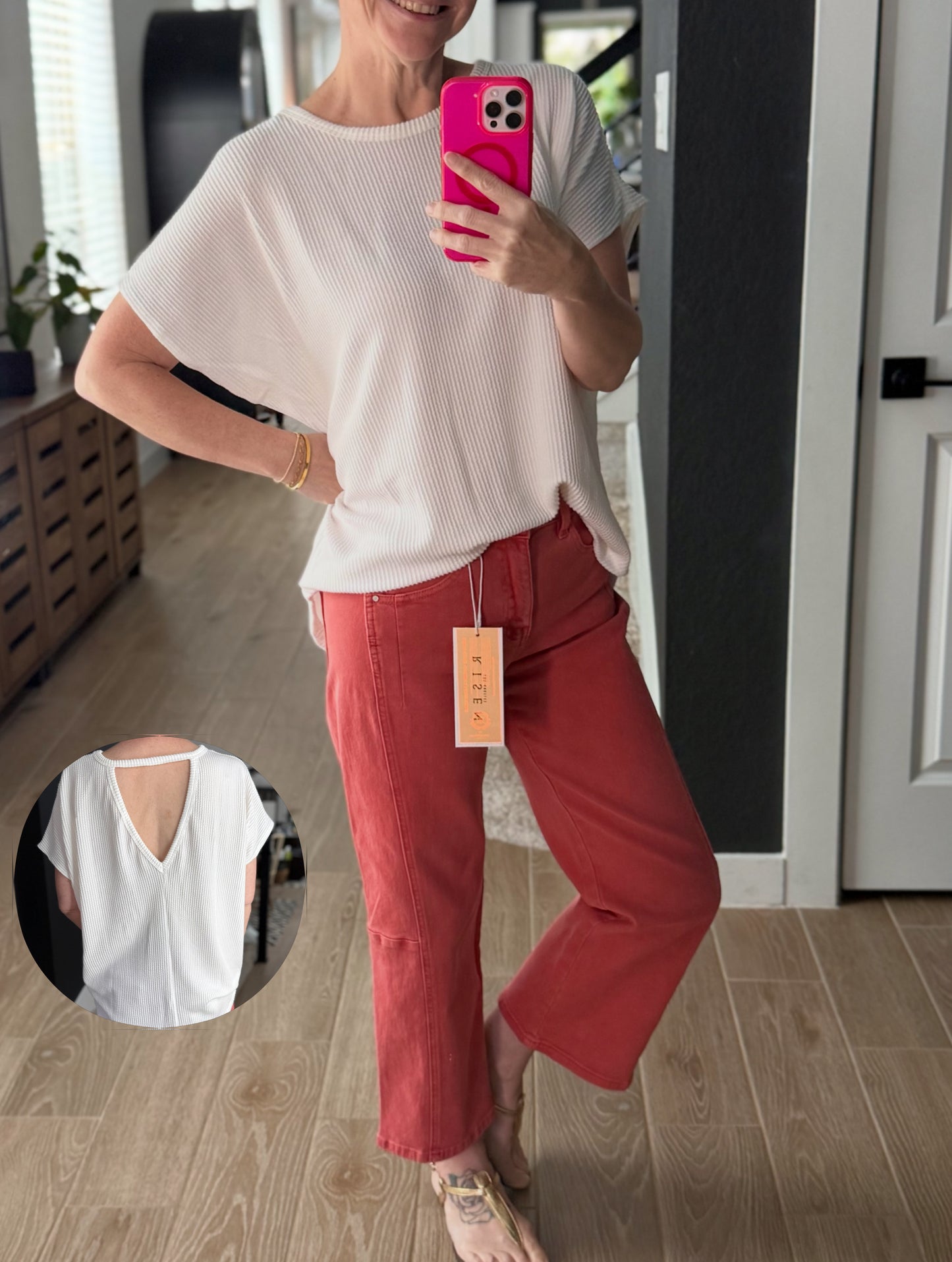 Entro | Oversized Textured Top