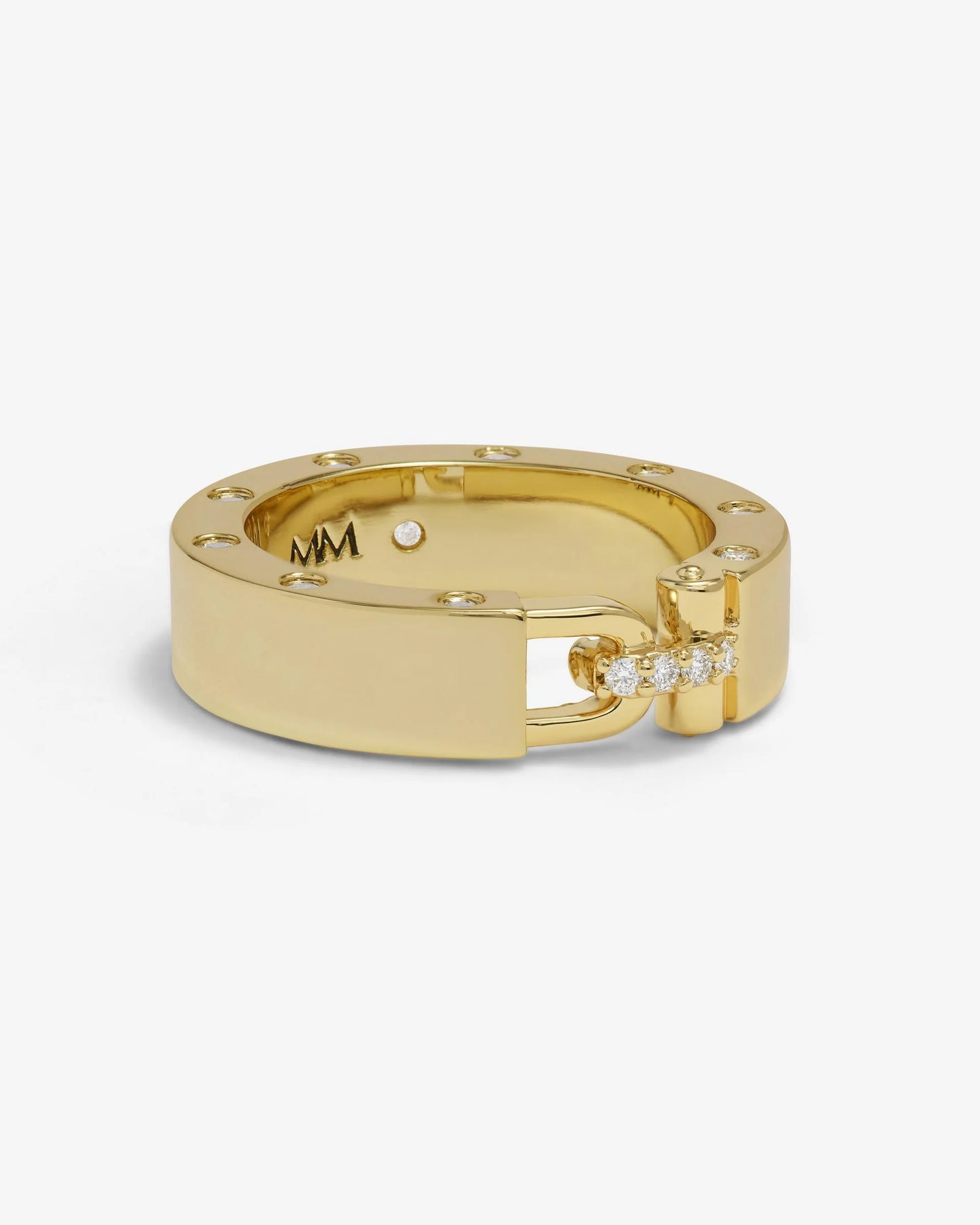 Ashley Smooth Lock Ring