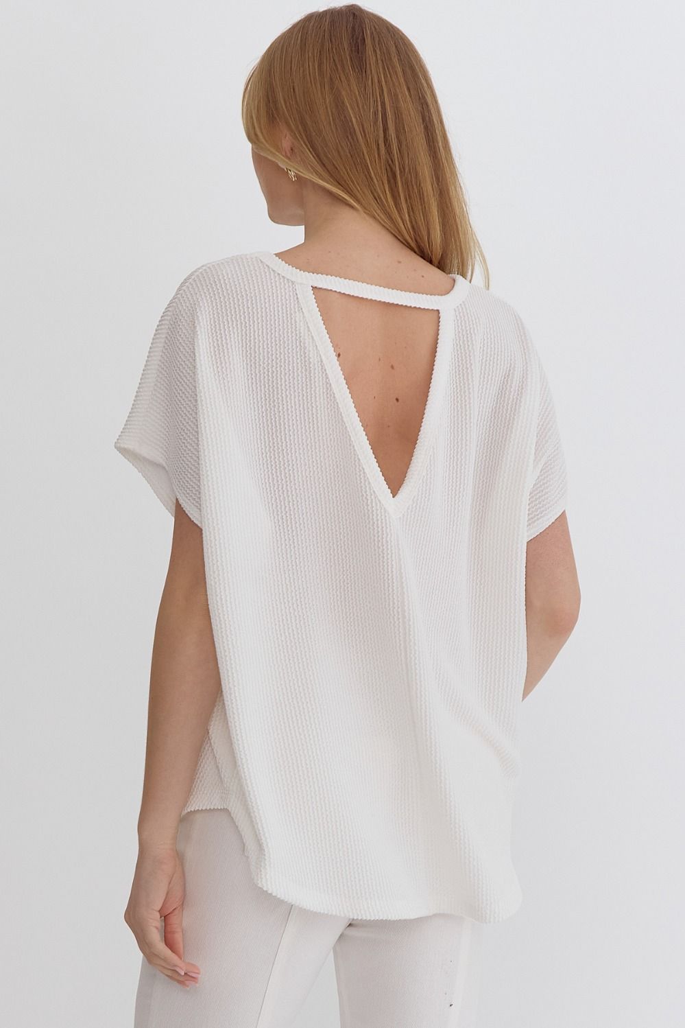 Entro | Oversized Textured Top