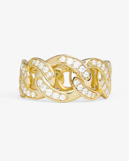Graduated Pavé Julian Ring