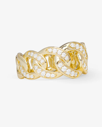 Graduated Pavé Julian Ring