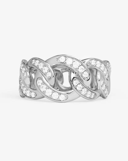 Graduated Pavé Julian Ring