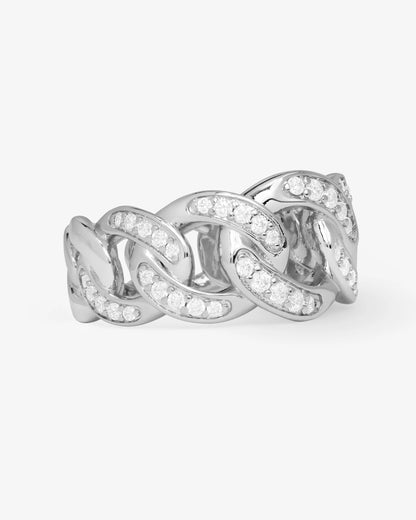 Graduated Pavé Julian Ring